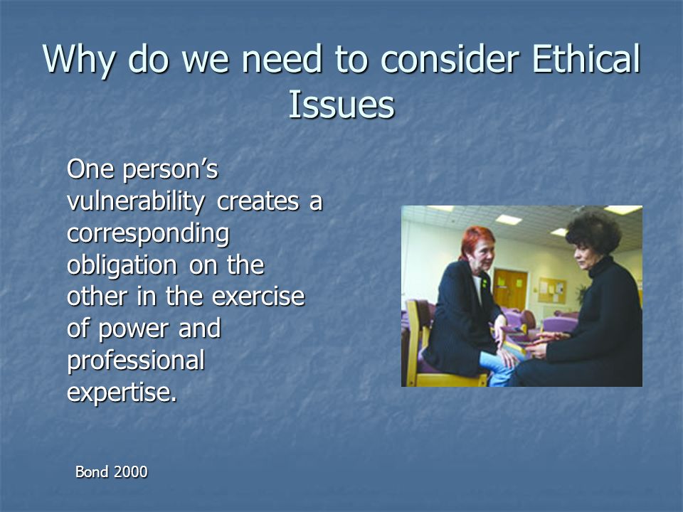 Why do we need a code of ethics in nursing